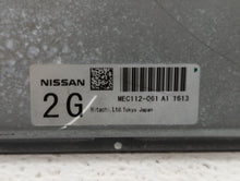 2011 Nissan Rogue PCM Engine Control Computer ECU ECM PCU OEM P/N:MEC112-061 A1 Fits OEM Used Auto Parts