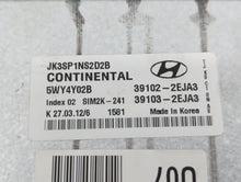 2013 Hyundai Elantra Coupe PCM Engine Control Computer ECU ECM PCU OEM P/N:39103-2EJA3 39102-2EJA3 Fits OEM Used Auto Parts