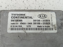 2014-2015 Kia Optima PCM Engine Control Computer ECU ECM PCU OEM P/N:39108-2GBJ6 39138-2GBJ6, 39108-2GBH5 Fits Fits 2014 2015 OEM Used Auto Parts