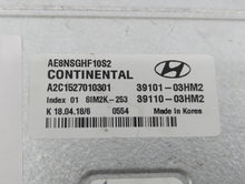 2017-2020 Hyundai Ioniq PCM Engine Control Computer ECU ECM PCU OEM P/N:39101-03HM2 39110-03HM2 Fits Fits 2017 2018 2019 2020 OEM Used Auto Parts