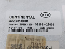 2019-2021 Kia Forte PCM Engine Control Computer ECU ECM PCU OEM P/N:39199-2E036 Fits Fits 2019 2020 2021 OEM Used Auto Parts