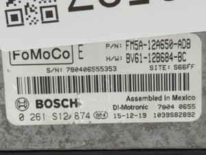 2013-2018 Ford Focus PCM Engine Control Computer ECU ECM PCU OEM P/N:BV61-12B684-BC FM5A-12A650-ADB Fits OEM Used Auto Parts