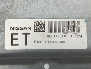 2012 Nissan Rogue PCM Engine Control Computer ECU ECM PCU OEM P/N:MEC112-110 D1 NEC000-640, NEC000-642, MEC112-090 D1 Fits OEM Used Auto Parts