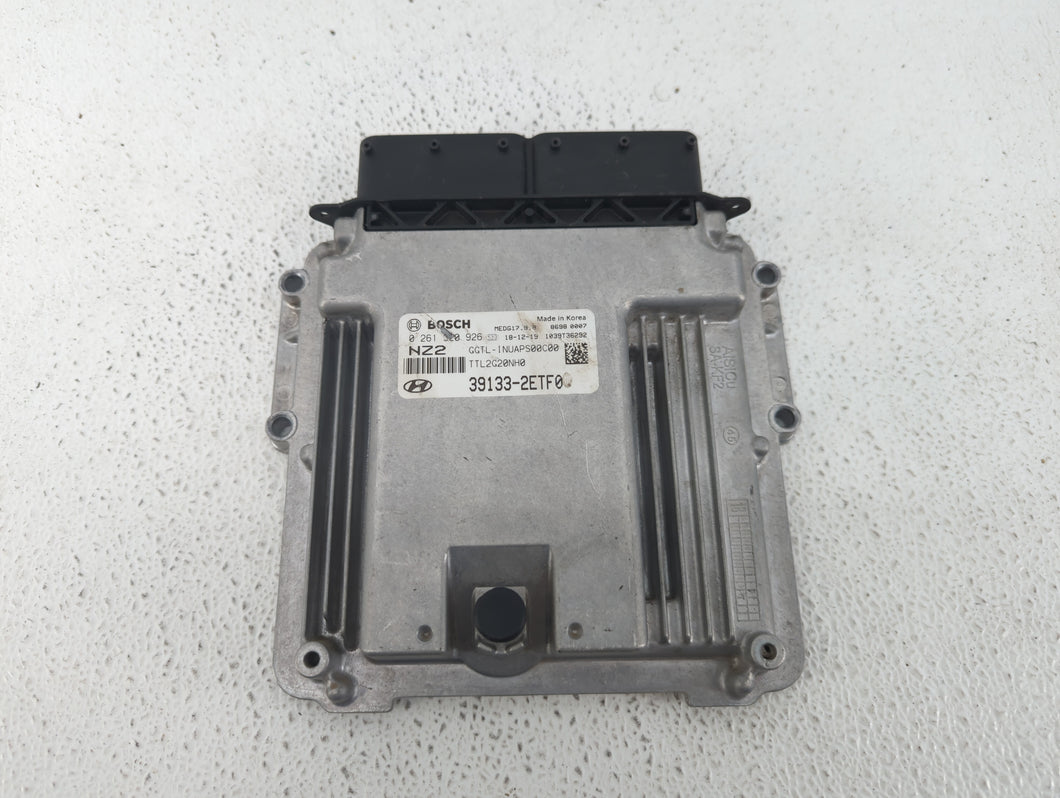 2019-2021 Hyundai Tucson PCM Engine Control Computer ECU ECM PCU OEM P/N:39131-2E906 39133-2ETF0 Fits Fits 2019 2020 2021 OEM Used Auto Parts