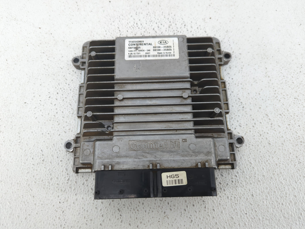 2014-2015 Kia Optima PCM Engine Control Computer ECU ECM PCU OEM P/N:39108-2GBE5 39138-2GBE5, 39108-2GBE6 Fits Fits 2014 2015 OEM Used Auto Parts