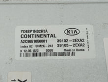 2016 Kia Forte PCM Engine Control Computer ECU ECM PCU OEM P/N:39102-2EXA2 Fits OEM Used Auto Parts