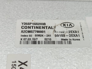 2015 Kia Forte PCM Engine Control Computer ECU ECM PCU OEM P/N:39103-2EXA1 39102-2EXA1, 39103-2EXA5, 39102-2EXA5 Fits OEM Used Auto Parts