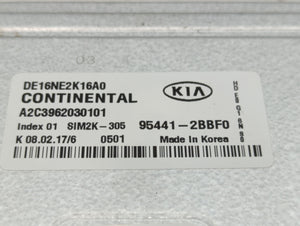 2017 Kia Niro PCM Engine Control Computer ECU ECM PCU OEM P/N:95441-2BBF0 391A5-03DH5, 391B1-03DH5 Fits OEM Used Auto Parts