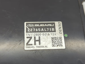 2017-2018 Subaru Impreza PCM Engine Control Computer ECU ECM PCU OEM P/N:22765AL71B 22765AL71E, 22765AM67B Fits Fits 2017 2018 OEM Used Auto Parts