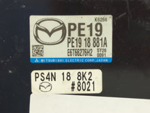 2014-2016 Mazda 3 PCM Engine Control Computer ECU ECM PCU OEM P/N:PEAB 18 881A PEDM 18 881, PE19 18 881A Fits Fits 2014 2015 2016 OEM Used Auto Parts