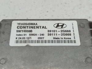 2011-2014 Hyundai Sonata PCM Engine Control Computer ECU ECM PCU OEM P/N:39111-2G668 39101-2G668 Fits Fits 2011 2012 2013 2014 OEM Used Auto Parts