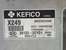 2016 Kia Forte PCM Engine Control Computer ECU ECM PCU OEM P/N:39133-2EYD1 39133-2EYB7 Fits OEM Used Auto Parts