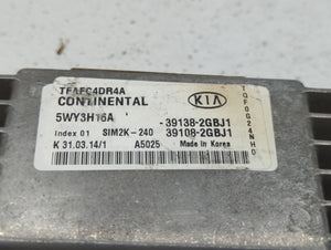 2015 Kia Optima PCM Engine Control Computer ECU ECM PCU OEM P/N:39108-2GBJ1 39138-2GBJ1, 39108-2GBJ2, 39138-2GBJ2 Fits OEM Used Auto Parts