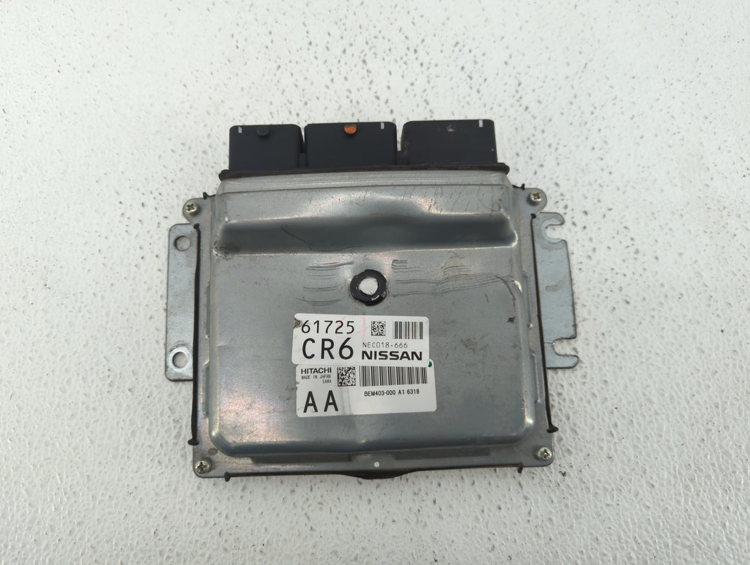 2015-2017 Nissan Rogue PCM Engine Control Computer ECU ECM PCU OEM P/N:BEM403-000 A1 NEC019-642 Fits Fits 2015 2016 2017 OEM Used Auto Parts