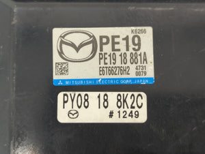 2014-2016 Mazda 3 PCM Engine Control Computer ECU ECM PCU OEM P/N:PEAB 18 881A PEDM 18 881, PE19 18 881A Fits Fits 2014 2015 2016 OEM Used Auto Parts