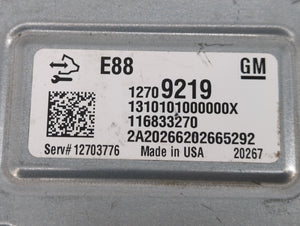 2020-2022 Chevrolet Equinox PCM Engine Control Computer ECU ECM PCU OEM P/N:12703776 12709219, 12710152 Fits Fits 2020 2021 2022 OEM Used Auto Parts