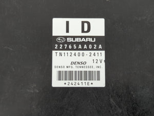 2010 Subaru Legacy PCM Engine Control Computer ECU ECM PCU OEM P/N:88281AJ50A 22765AA02B, 22765AA02A, 22765AA02C Fits OEM Used Auto Parts