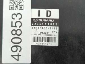 2010 Subaru Legacy PCM Engine Control Computer ECU ECM PCU OEM P/N:88281AJ50A 22765AA02B, 22765AA02A, 22765AA02C Fits OEM Used Auto Parts