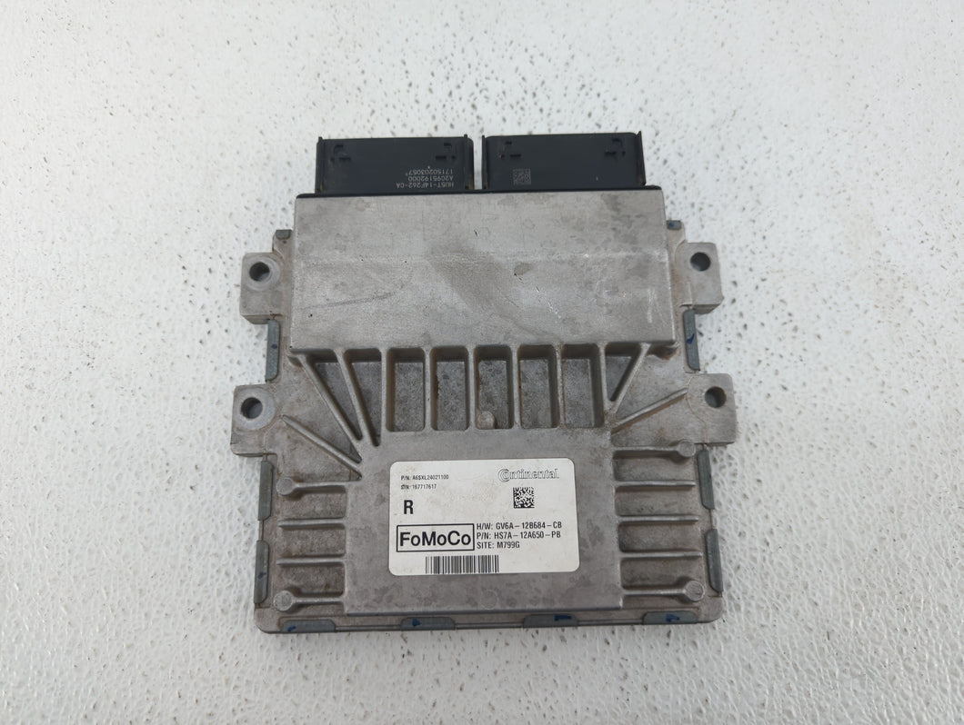 2017-2020 Ford Fusion PCM Engine Control Computer ECU ECM PCU OEM P/N:GV6A-12B684-CB HS7A-12A650-PB Fits OEM Used Auto Parts