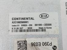 2019-2021 Kia Forte PCM Engine Control Computer ECU ECM PCU OEM P/N:39199-2E036 Fits Fits 2019 2020 2021 OEM Used Auto Parts