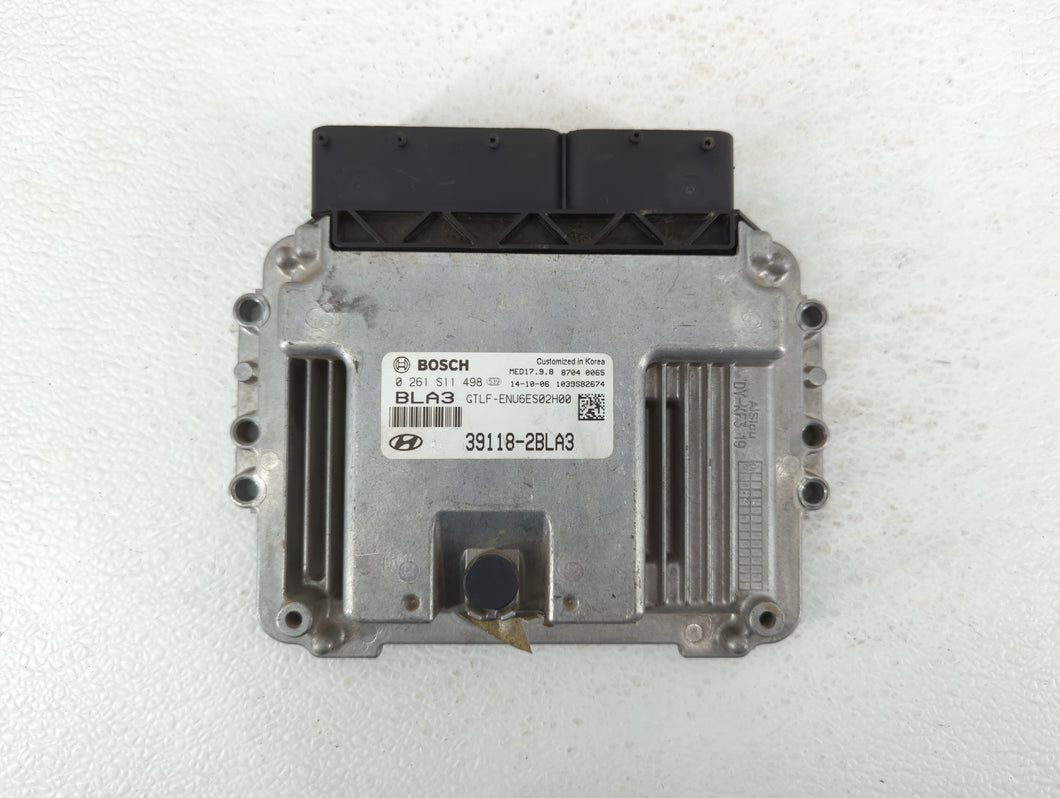 2015 Hyundai Sonata PCM Engine Control Computer ECU ECM PCU OEM P/N:39101-2GGL0 39118-2BLA3 Fits OEM Used Auto Parts