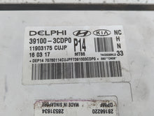 2017-2018 Hyundai Santa Fe PCM Engine Control Computer ECU ECM PCU OEM P/N:39110-3CDP0 39100-3CDP1 Fits Fits 2017 2018 OEM Used Auto Parts