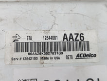 2011 Chevrolet Cruze PCM Engine Control Computer ECU ECM PCU OEM P/N:12642100 12645606, 12644081 Fits OEM Used Auto Parts