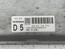 2012-2013 Nissan Maxima PCM Engine Control Computer ECU ECM PCU OEM P/N:A56-G76 Z1M A56-J06 Z1Z, A56-H92 Z1T Fits Fits 2012 2013 OEM Used Auto Parts