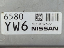 2020-2022 Nissan Sentra PCM Engine Control Computer ECU ECM PCU OEM P/N:NEC048-692 BED505-700 A2 Fits Fits 2020 2021 2022 OEM Used Auto Parts