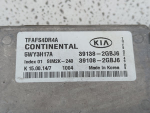 2014-2015 Kia Optima PCM Engine Control Computer ECU ECM PCU OEM P/N:39108-2GBJ6 39138-2GBJ6, 39108-2GBH7 Fits Fits 2014 2015 OEM Used Auto Parts