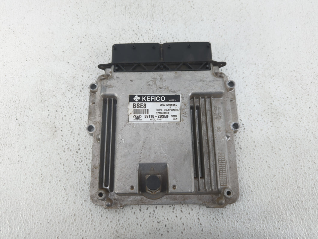 2016 Kia Soul PCM Engine Control Computer ECU ECM PCU OEM P/N:39110-2BSG3 39110-2BSE8 Fits OEM Used Auto Parts