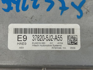 2015-2016 Acura Tlx PCM Engine Control Computer ECU ECM PCU OEM P/N:37820-5J2-A56 37820-5J2-A55 Fits Fits 2015 2016 OEM Used Auto Parts