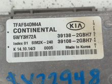 2015 Kia Optima PCM Engine Control Computer ECU ECM PCU OEM P/N:39108-2GBH7 39138-2GBH7 Fits OEM Used Auto Parts