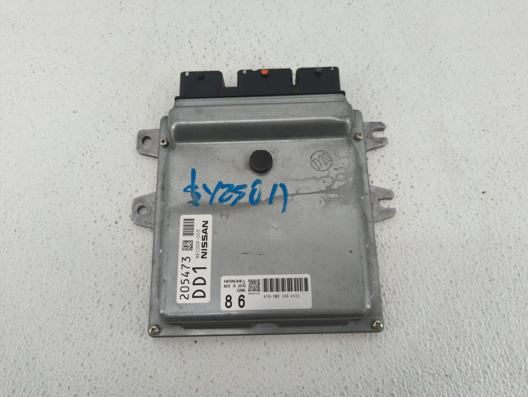 2014 Nissan Maxima PCM Engine Control Computer ECU ECM PCU OEM P/N:NEC009-003 A1H-3MD 200, NEC005-070 Fits OEM Used Auto Parts