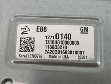 2020 Chevrolet Malibu PCM Engine Control Computer ECU ECM PCU OEM P/N:12710140 12703776, 12696017, 84190615, 12710155 Fits OEM Used Auto Parts