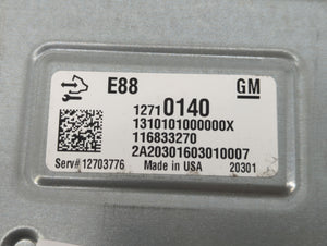 2020 Chevrolet Malibu PCM Engine Control Computer ECU ECM PCU OEM P/N:12710140 12703776, 12696017, 84190615, 12710155 Fits OEM Used Auto Parts