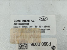 2019-2021 Kia Forte PCM Engine Control Computer ECU ECM PCU OEM P/N:39199-2E036 Fits Fits 2019 2020 2021 OEM Used Auto Parts