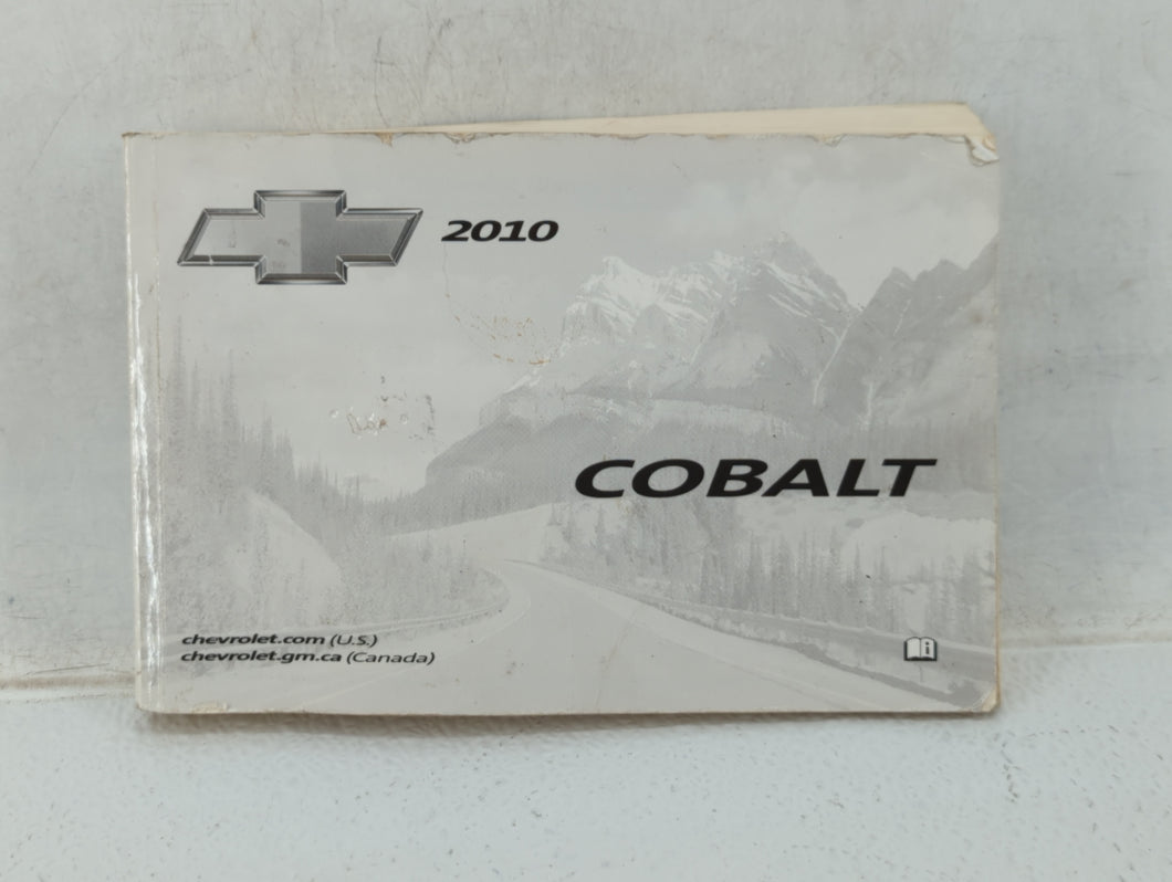 2010 Chevrolet Cobalt Owners Manual Book Guide OEM Used Auto Parts