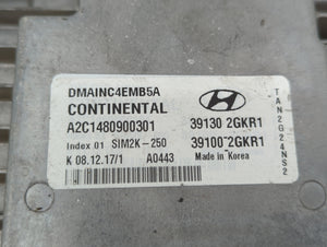 2017 Hyundai Santa Fe Sport PCM Engine Control Computer ECU ECM PCU OEM P/N:39130-2GKR0 39100-2GKR0, 39130-2GKR1, 39100-2GKR1 Fits OEM Used Auto Parts