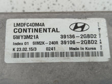 2014-2015 Hyundai Tucson PCM Engine Control Computer ECU ECM PCU OEM P/N:39106-2GBD2 39136-2GBD2 Fits Fits 2014 2015 OEM Used Auto Parts