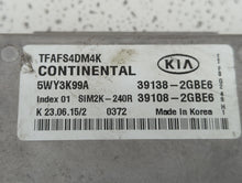 2014-2015 Kia Optima PCM Engine Control Computer ECU ECM PCU OEM P/N:39108-2GBE6 39138-2GBE6, 39108-2GBJ6 Fits Fits 2014 2015 OEM Used Auto Parts