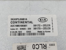 2020-2021 Kia Soul PCM Engine Control Computer ECU ECM PCU OEM P/N:39173-2ELC0 39172-2ELC0, 39171-2ELC0 Fits Fits 2020 2021 OEM Used Auto Parts