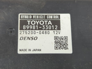 2007 Toyota Camry PCM Engine Control Computer ECU ECM PCU OEM P/N:89981-33012 89981-33013 Fits OEM Used Auto Parts