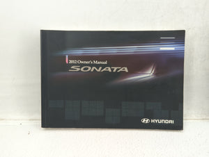 2012 Hyundai Sonata Owners Manual Book Guide OEM Used Auto Parts