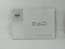 2014 Volvo S60 Owners Manual Book Guide OEM Used Auto Parts