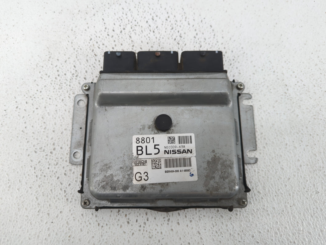 2013-2015 Nissan Sentra PCM Engine Control Computer ECU ECM PCU OEM P/N:NEC009-638 Fits Fits 2013 2014 2015 OEM Used Auto Parts