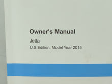 2014 Volkswagen Jetta Owners Manual Book Guide OEM Used Auto Parts