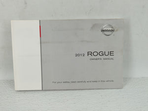 2012 Nissan Rogue Owners Manual Book Guide OEM Used Auto Parts