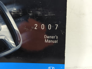 2007 Honda Accord Owners Manual Book Guide OEM Used Auto Parts