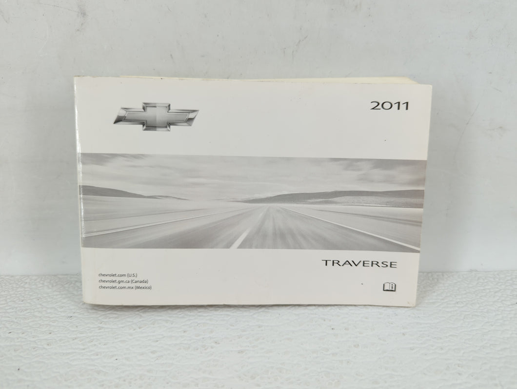 2011 Chevrolet Traverse Owners Manual Book Guide OEM Used Auto Parts